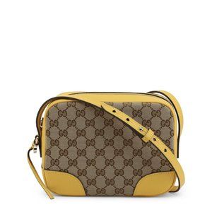 Gucci Canvas Supreme Camera Bag Yellow